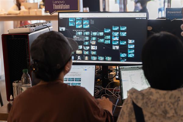 2小时高强度电影创作后台的“美术主创”澳门新葡京入口联想AI电影季直击|7(图3) 2小时高强度电影创作后台的“美术主创”澳门新葡京入口联想AI电影季直击|7(图3)